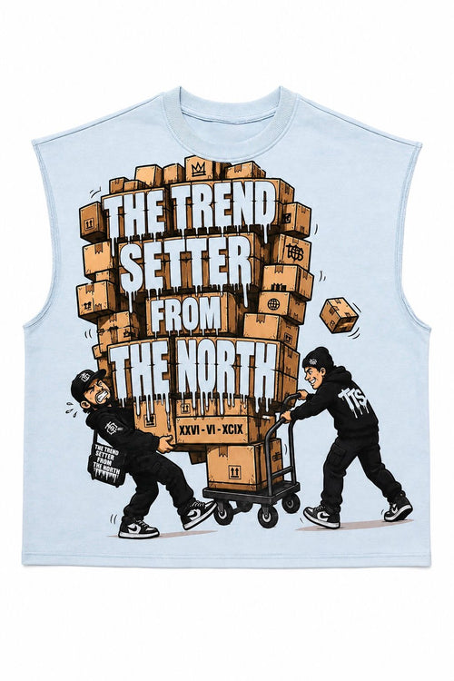 2 MANY BOXES SLEEVELESS TEE