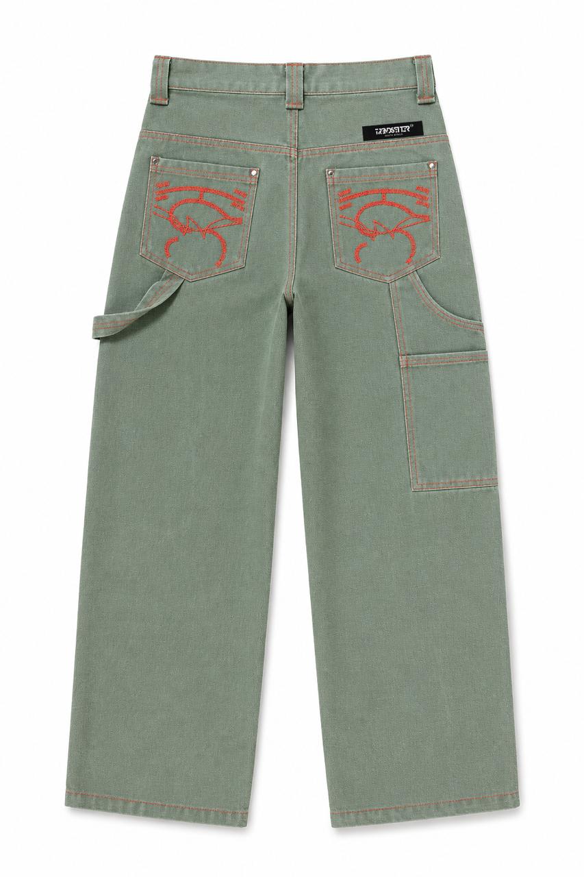 Alpha denim pants